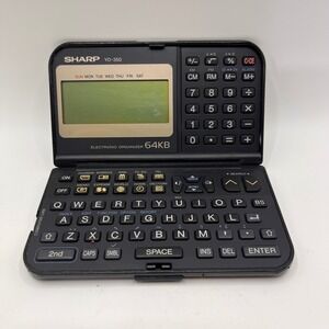 Sharp YO-350 Electronic Organizer 64KB Pocket Digital Data Planner Calculator